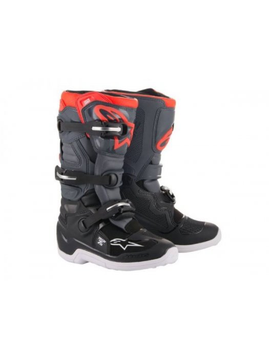Детски Ботуши ALPINESTARS TECH 7S BLK DK GRY RD FLOW
